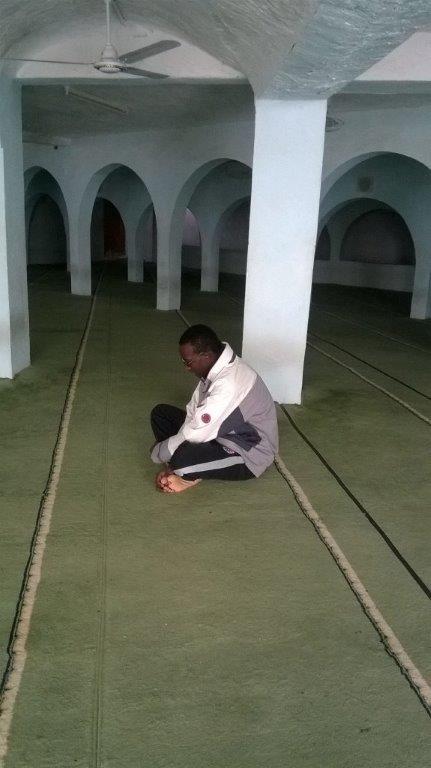 A la mosquée